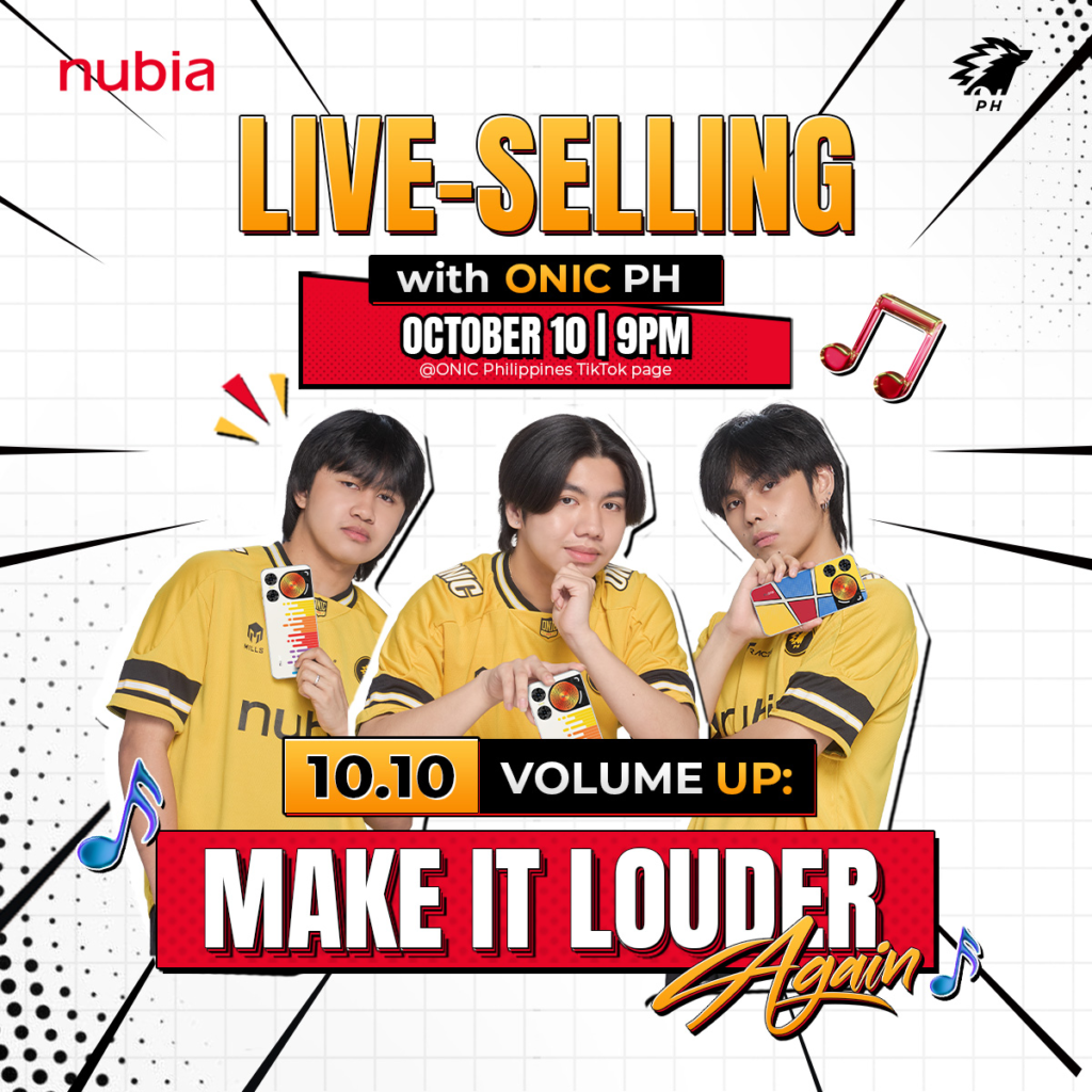 Make It Louder Again: nubia Turns Up 10.10 with Music 2, Air Pro, and Exclusive Deals